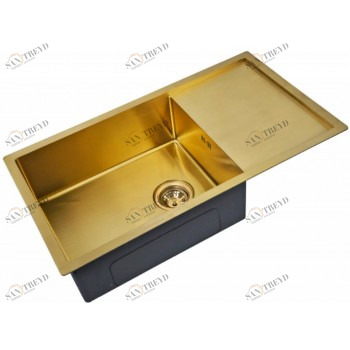 Мойка Zorg SZR-7844 BRONZE, Zorg SZR 7844 BRONZE Мойка кухонная прямоугольная Zorg 