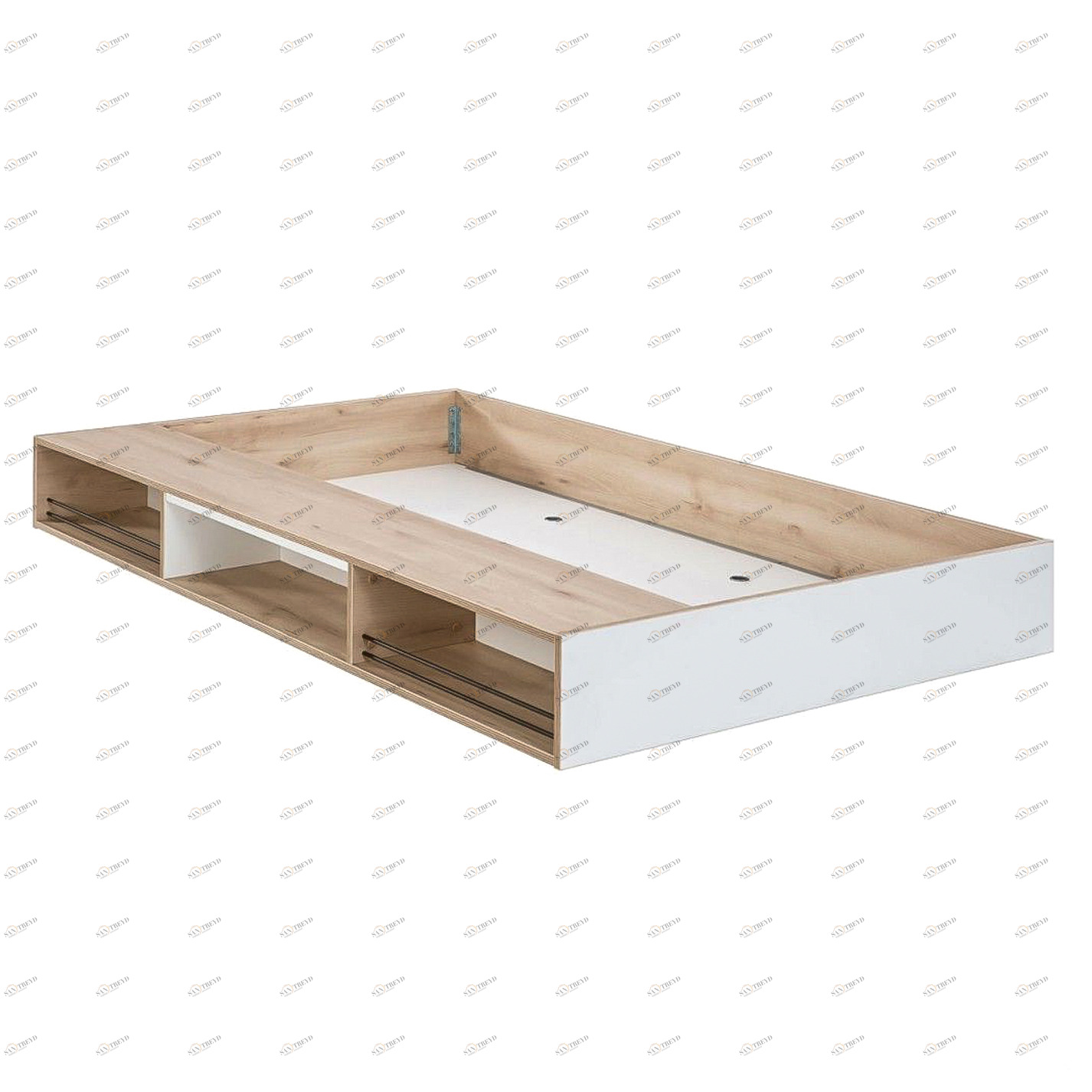 Кровать выдвижная детская с полками 90х190 см белая Dynamic CILEK DYNAMIC 00-3832132 Белый;бежевый Santreyd 