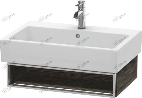 VE600505151 Тумбочка подвесная Vero #VE6005 650 x 431 мм Сосна коричневая, декор Duravit