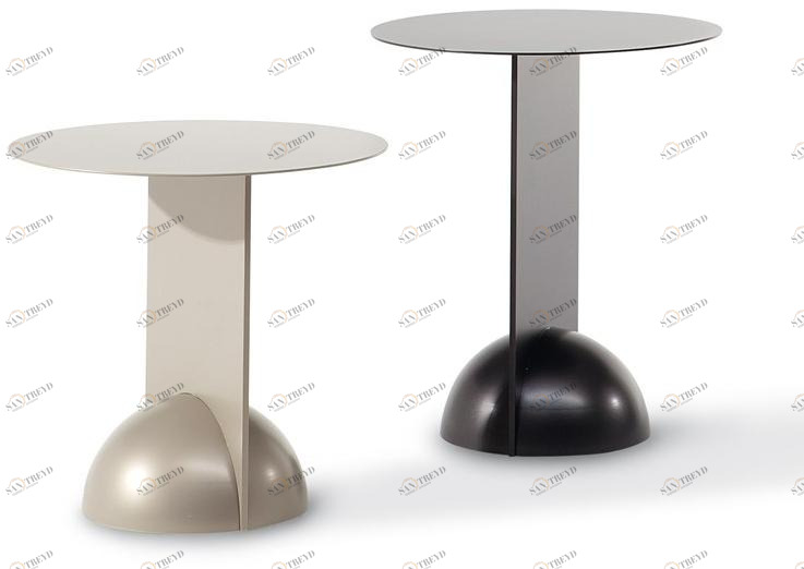 Bonaldo Круглый журнальный столик из крашеного металла sun-id-1384589