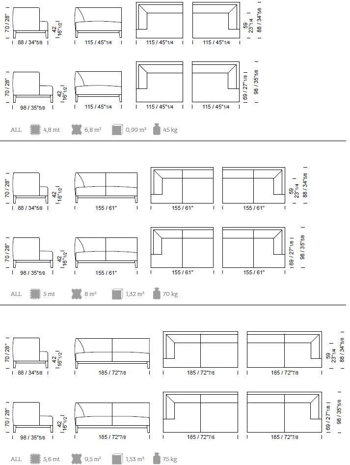Borzalino Бархатная кушетка Greg sun-id-1450302 - Вид №4