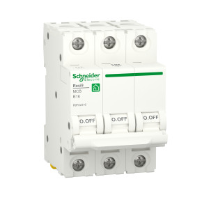 R9F02316 Автоматический выключатель 3P 16А (B) 6кА Schneider Electric Resi9