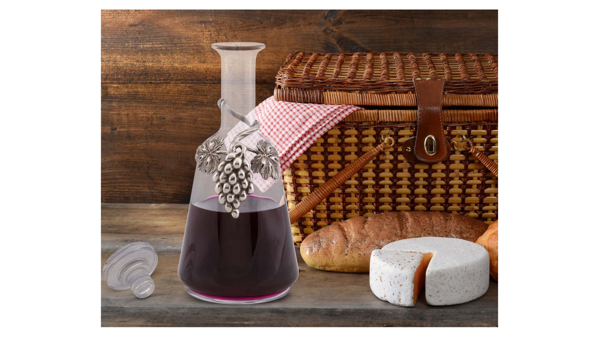 10648868 Vagabond House Графин Vagabond House Виноград 1л, стекло Стекло  - Вид №1