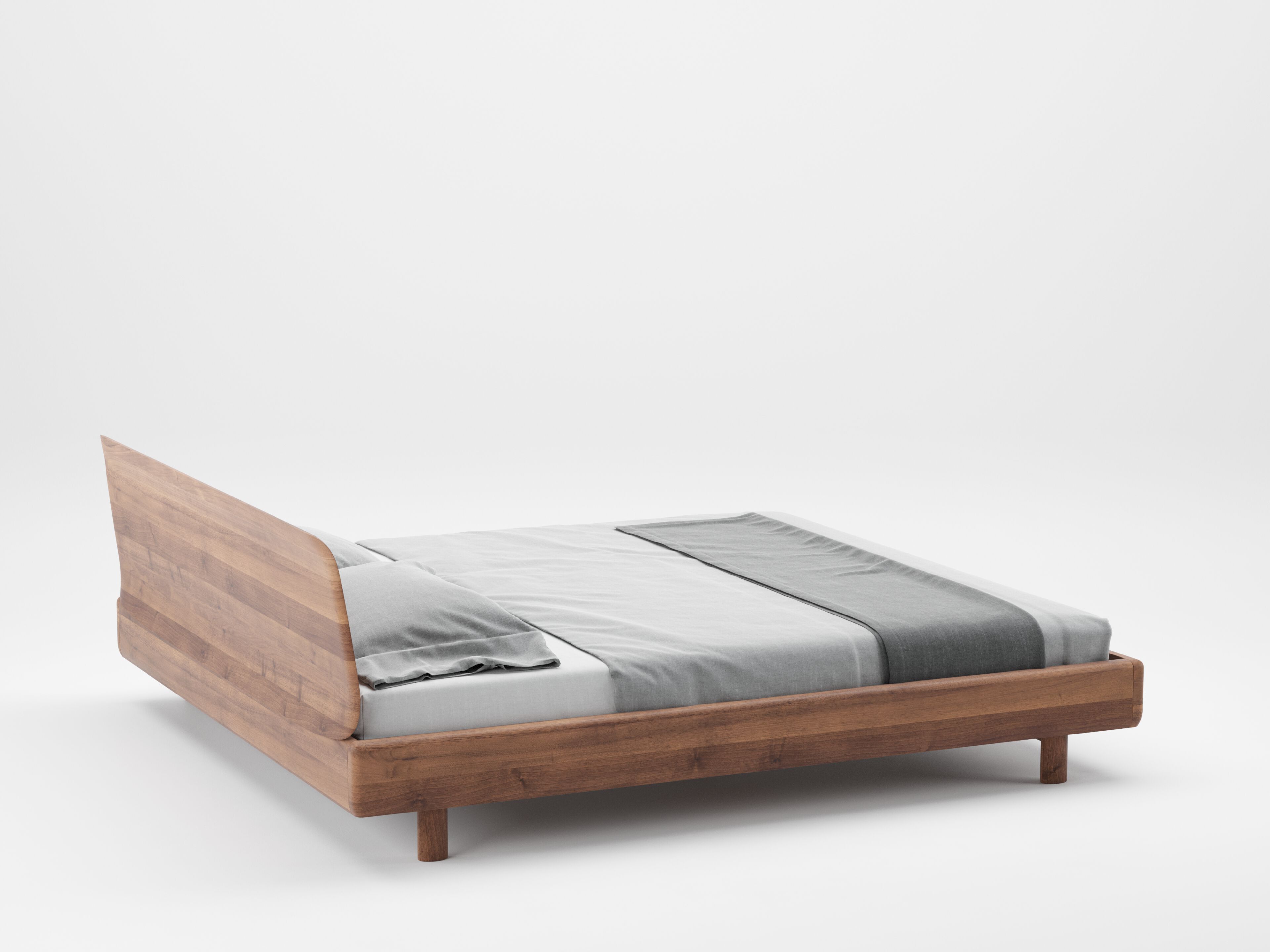 Двуспальная кровать из массива дерева Artisan Fin ARCH-00147316 - Вид №7