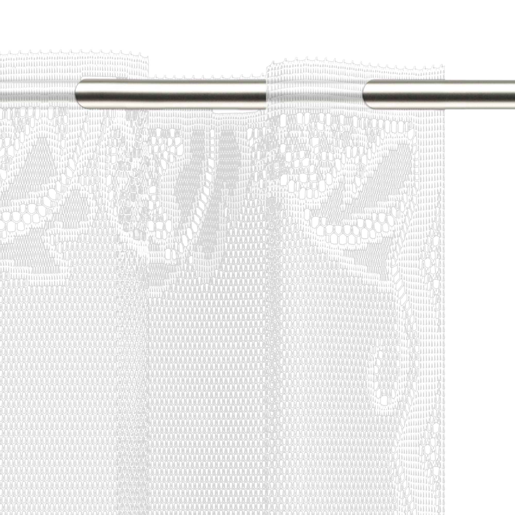 82633559 Тюль для кухни «Фрейр» 175х80 см цвет белый Santreyd  - Вид №4