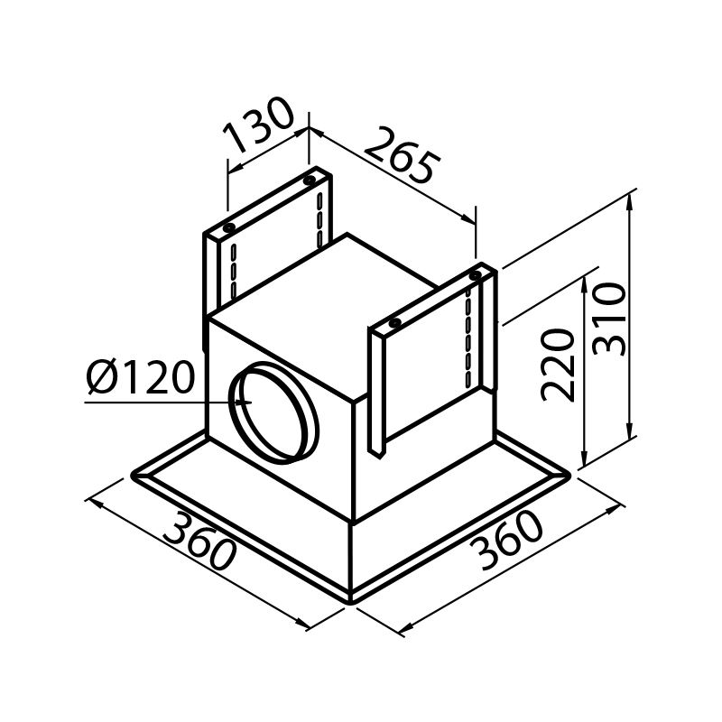 2518001 Модульная система вытяжки 2518001 Fosterspa  - Вид №1