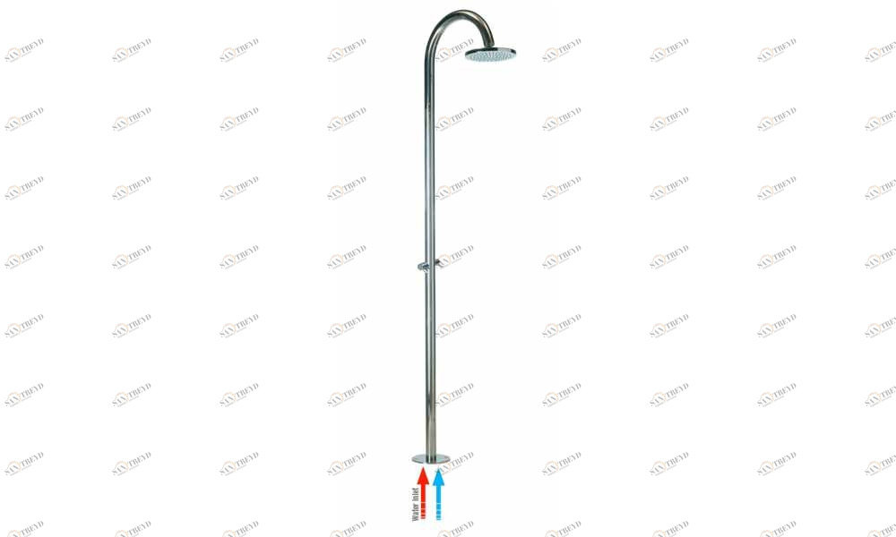 L00821 Душевая колонна OKI FLOOR Ø 200 mm BOSSINI 