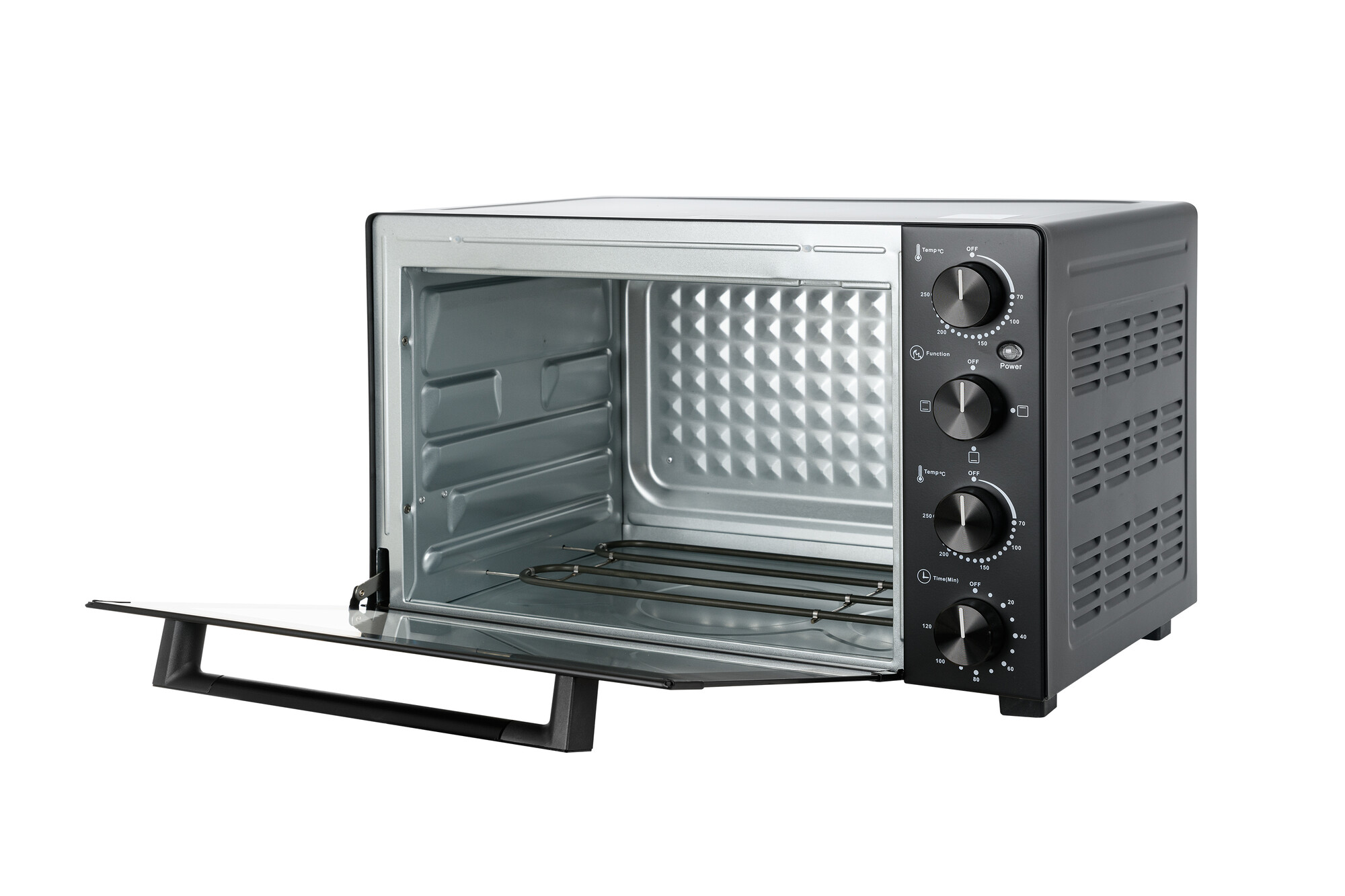 9080975 Мини-печь Kraft KFC-MO 450 HBL черный STDN-0040526 - Вид №2