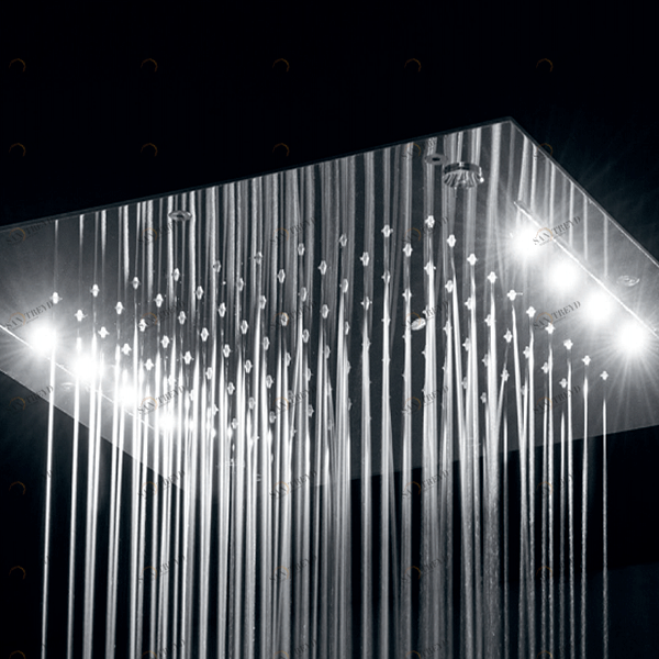 RADOMONTE Тропический душ с хромотерапией 43х43 см PIA3 S WELLNESS Wellness Radomonte PIA3S