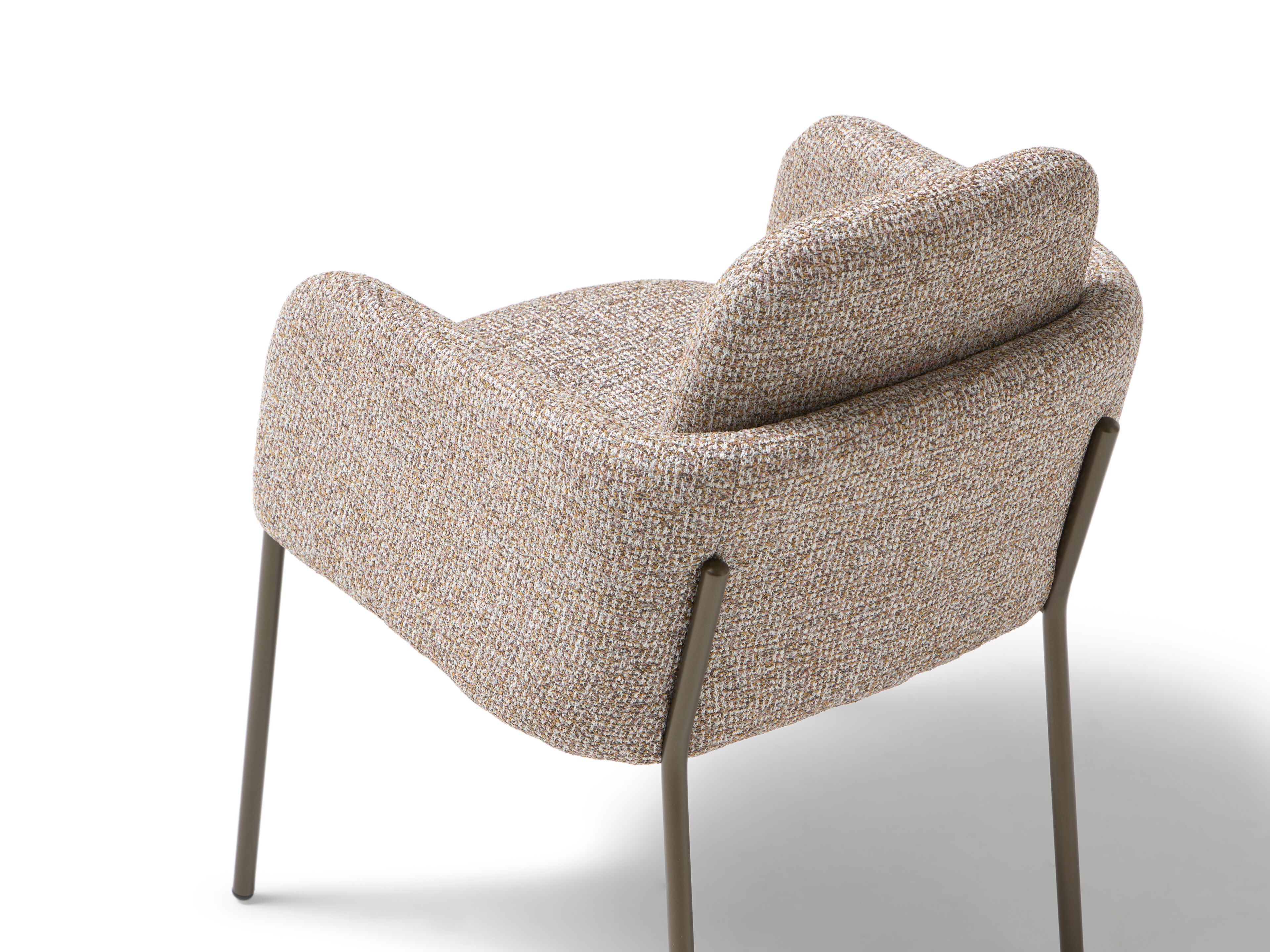 Тканевый стул с подлокотниками MOBLIBERICA Nai ARCH-00031375 - Вид №5