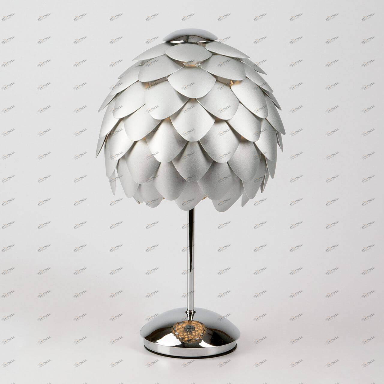 Лампа настольная цвета хром Bogates 01099/1 BOGATES ФЛОРИСТИКА 00-3907513 Хром 