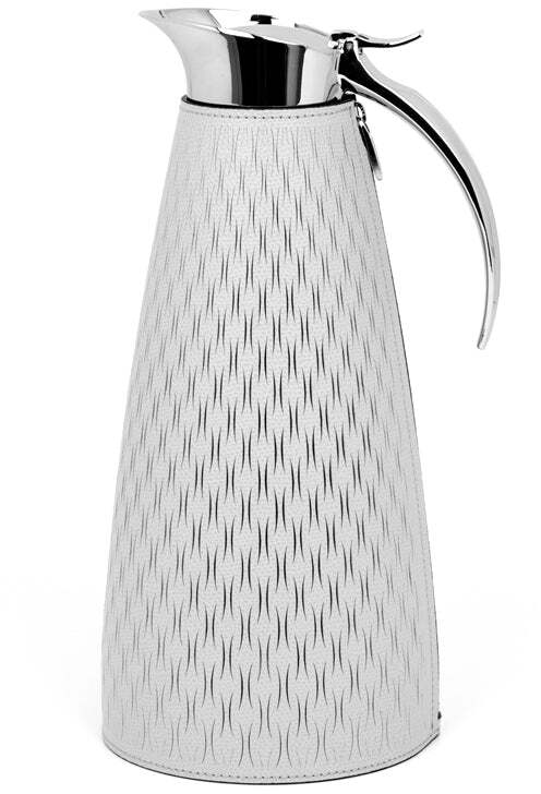 Стильный термографин - 1,3 л - Ø 12,5X В 28 см / зернистая кожа_artic