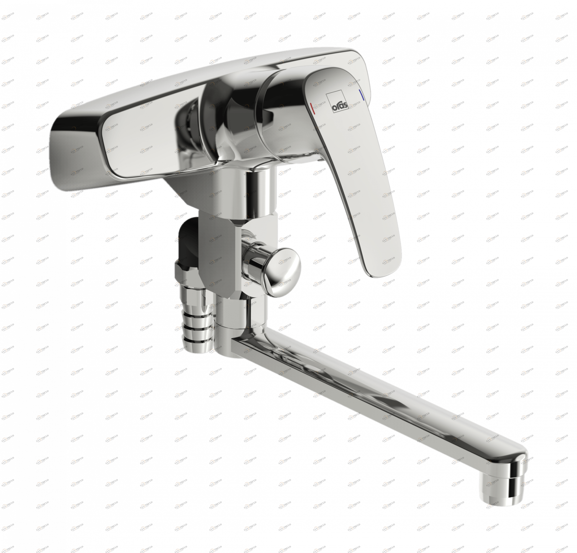 Oras 1074 Смеситель для хозяйственного помещения 1074 Safira Хром 