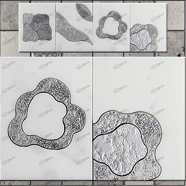 БОРДЮР ИЗ МРАМОРА MF-2 SKALINI MODERN MF2