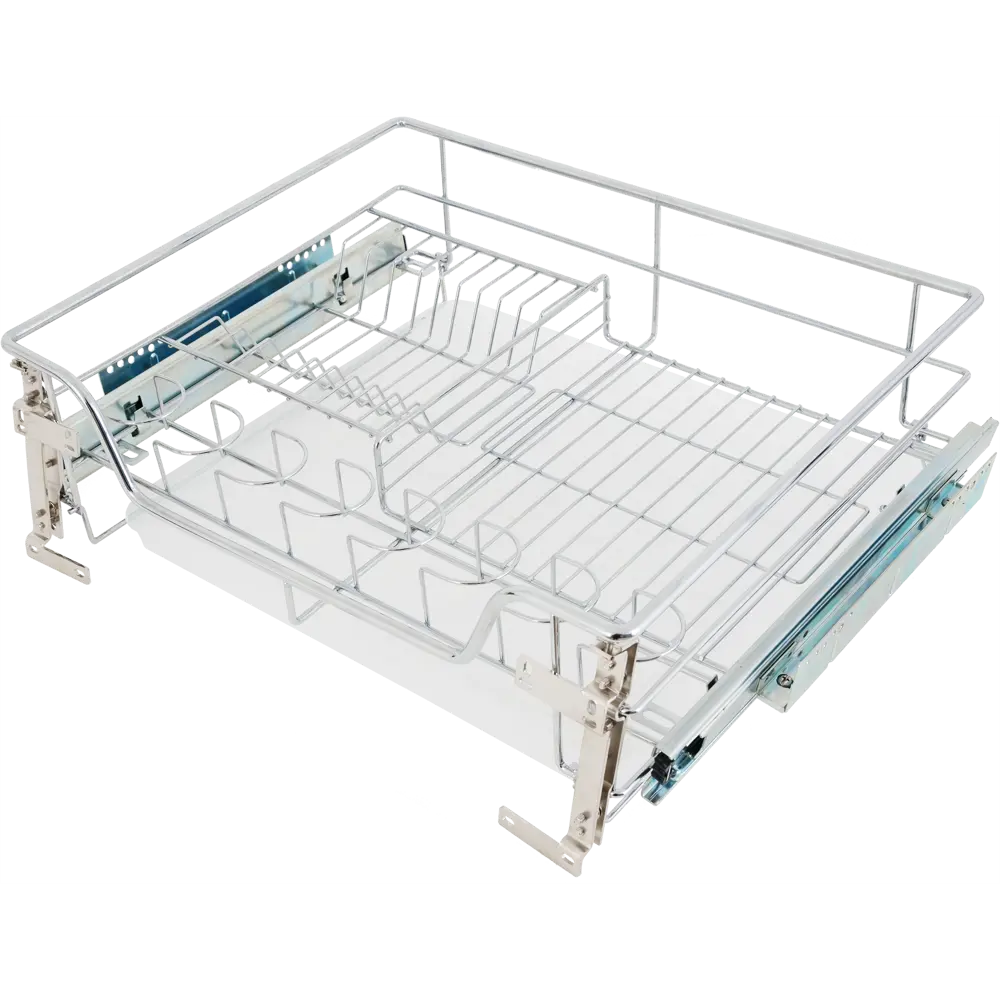 Сушилка выдвижная Jet для шкафа 60 см 52x15x43 см металл цвет хром Santreyd STLM-2181162
