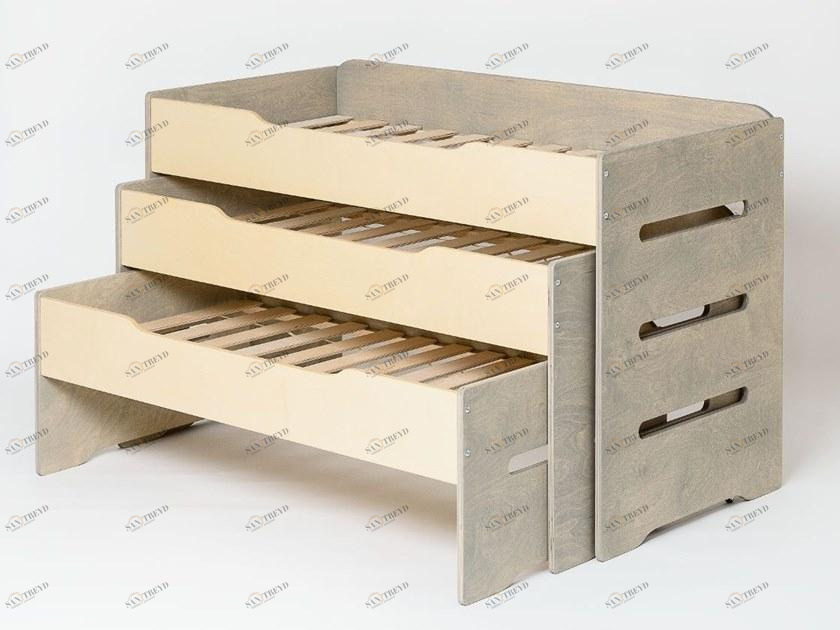 Radis Двухъярусная кровать из фанеры Special treasures sun-id-1490164