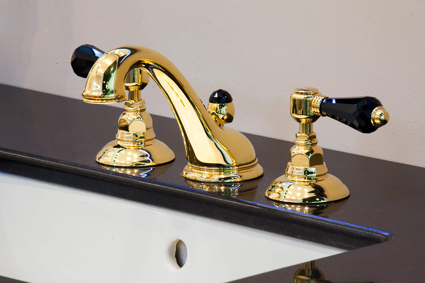 1441 ** 93 Комплект для ванны Nicolazzi Series Half Dome Crystal  - Вид №1