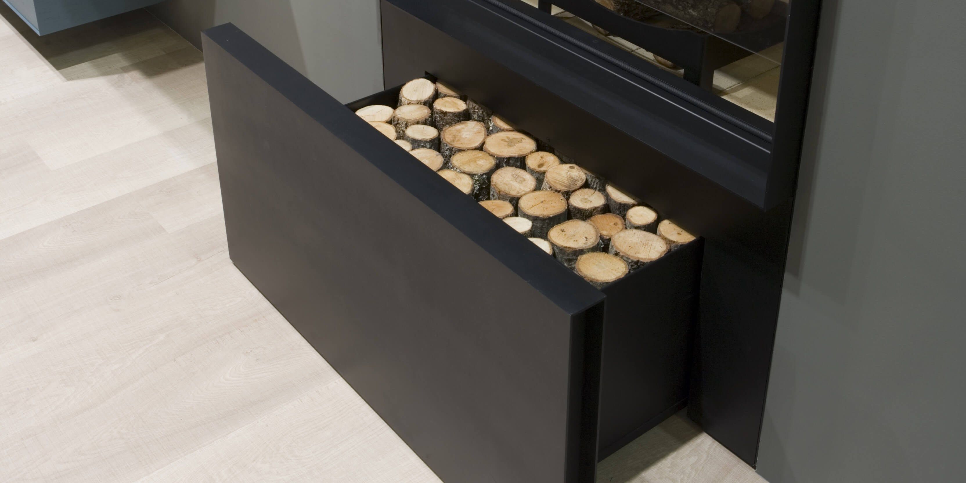 Стальной дровяной камин Antoniolupi SKEMABOX ARCH-00098217 - Вид №1