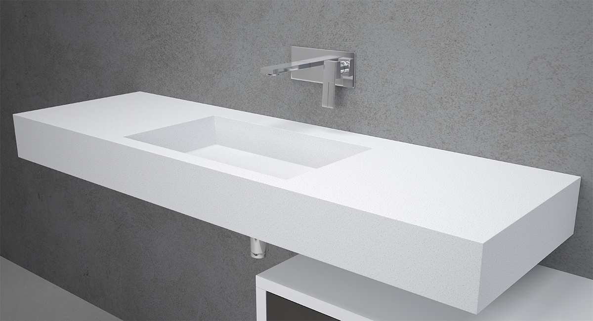 Раковина столешница Sublime Apaiser 8536