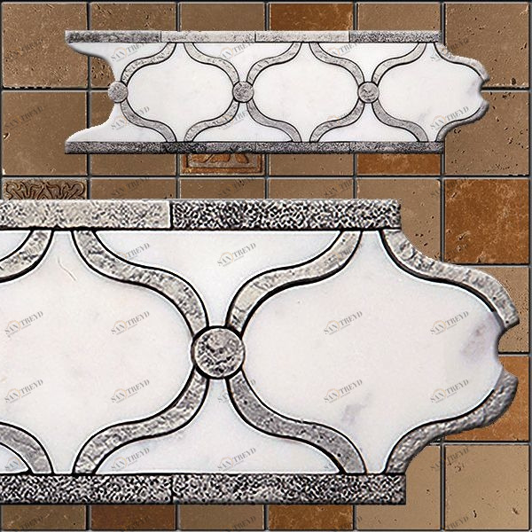 БОРДЮР ИЗ МРАМОРА GE-2 SKALINI ORNAMENTAL GE2