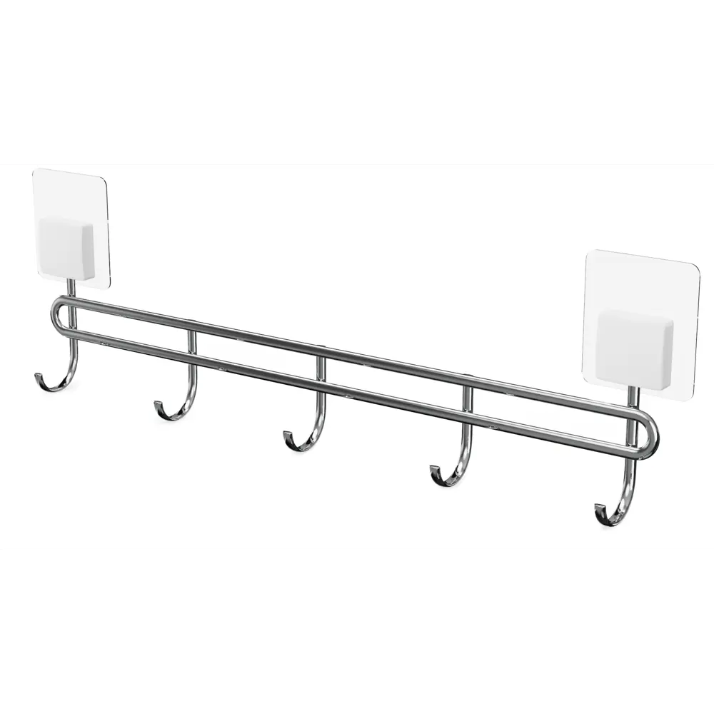 Держатель для полотенца Lemer You Color 4 крючка нержавеющая сталь цвет хром Нет STLM-2120757