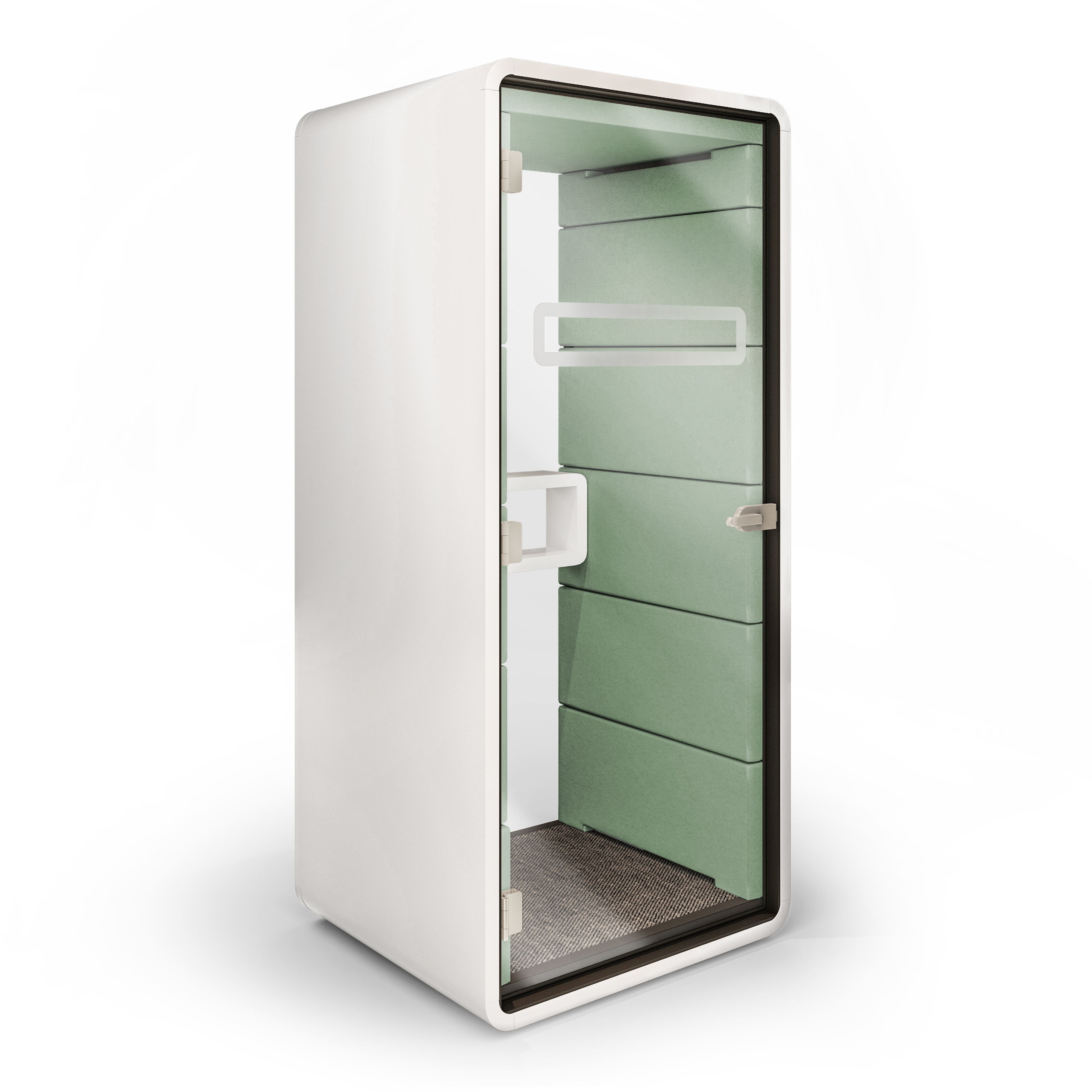 Одноместная акустическая офисная кабина со встроенным освещением Mikomax Smart Office Hushoffice ARCH-00139656 - Вид №30