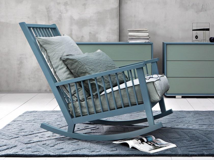 Gervasoni Кресло-качалка с подлокотниками Gray sun-id-1462117 - Вид №2