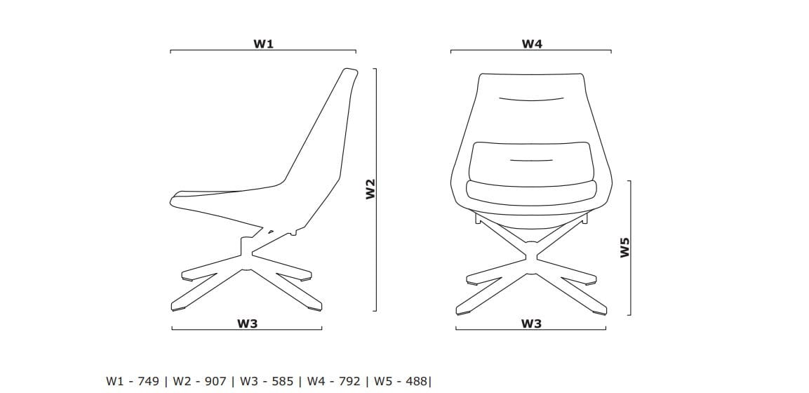 Тканевое кресло MDD Frank ARCH-00147718 - Вид №12