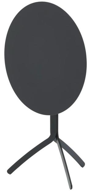 Ligne Roset Круглый стол из стали и дерева со складной столешницей  005nfj10  - Вид №1