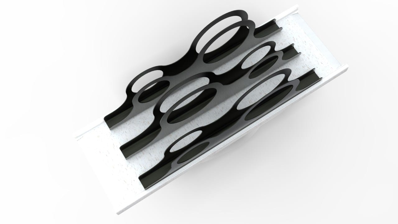 Стойка для велосипедов из оцинкованной стали Viscio Urban Design DUNE ARCH-00050149 - Вид №21