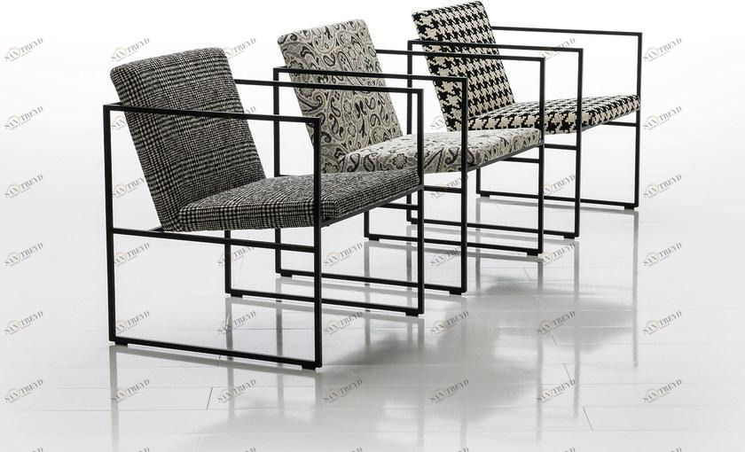 brühl Стул из ткани с подлокотниками Grace sun-id-1486396