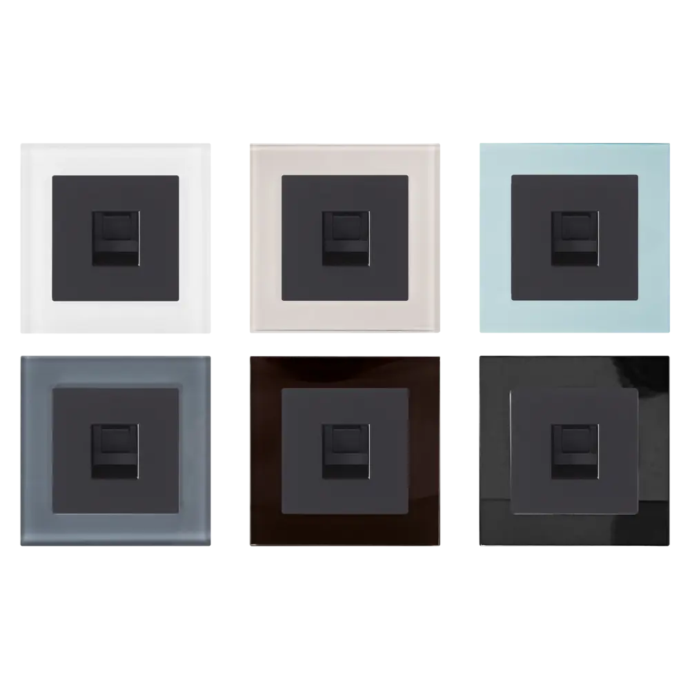 Розетка компьютерная WERKEL RJ-45 для скрытого монтажа 17783996 Встраиваемые механизмы STLM-0008630 - Вид №1