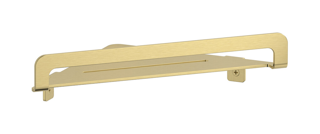 угловая полка WE ARE IB rx016is Brushed Pale Gold Reflex