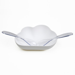 QL10265-WH-CL Миска для салата cloud Qualy