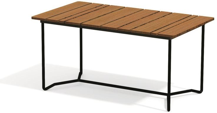Skargaarden Прямоугольный садовый стол из тика Grinda sun-id-1406894 - Вид №1