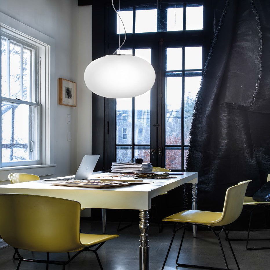 Fabbian F07A09 01 white подвесной светильник Lumi 89071 - Вид №1