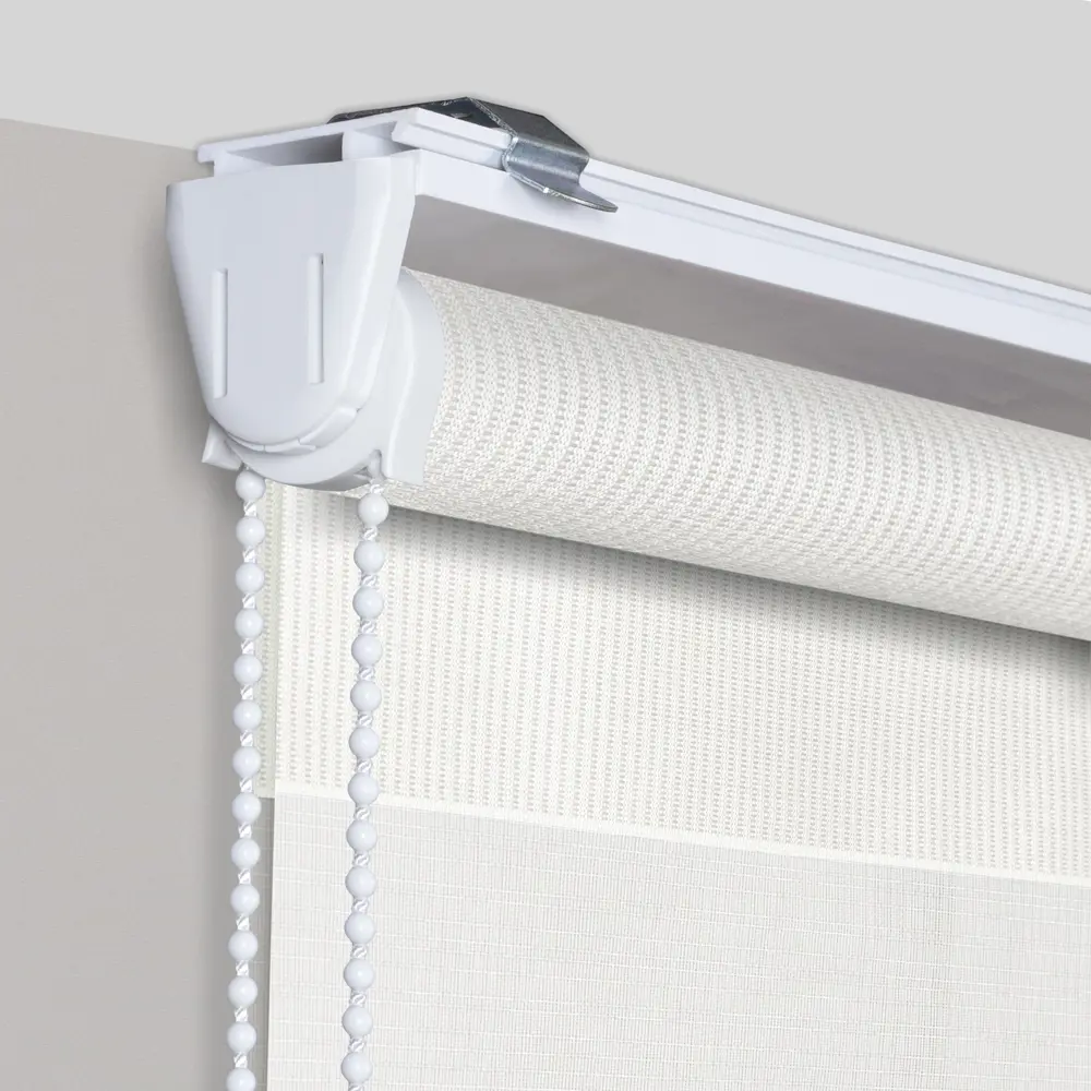 Штора рулонная день-ночь Петер 50x160 см экрю MIAMOZA Промо 2025 STLM-2022501 - Вид №1