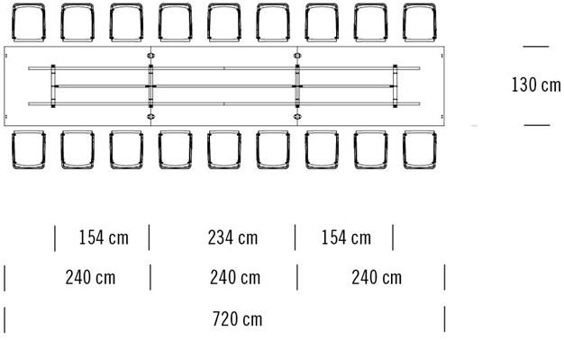 Thonet Стол для переговоров 1400 sun-id-1482386 - Вид №3