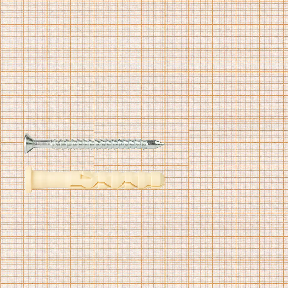 Дюбель-гвоздь цилиндрический Европартнер нейлон 8x60 мм 10 шт STLM-2099310 - Вид №3