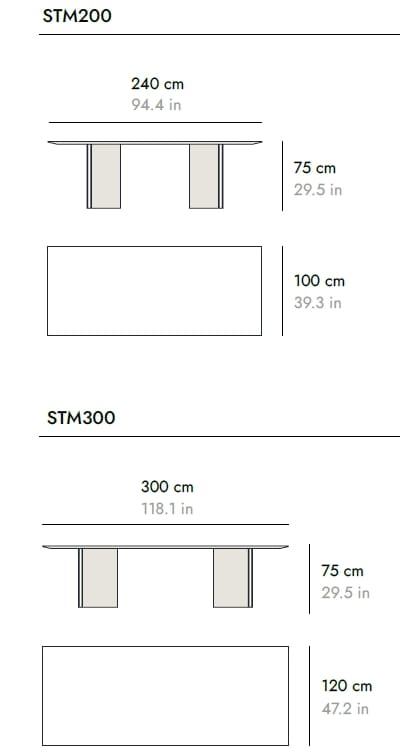 Деревянный прямоугольный обеденный стол Punt Стокгольм ARCH-00130679 - Вид №3