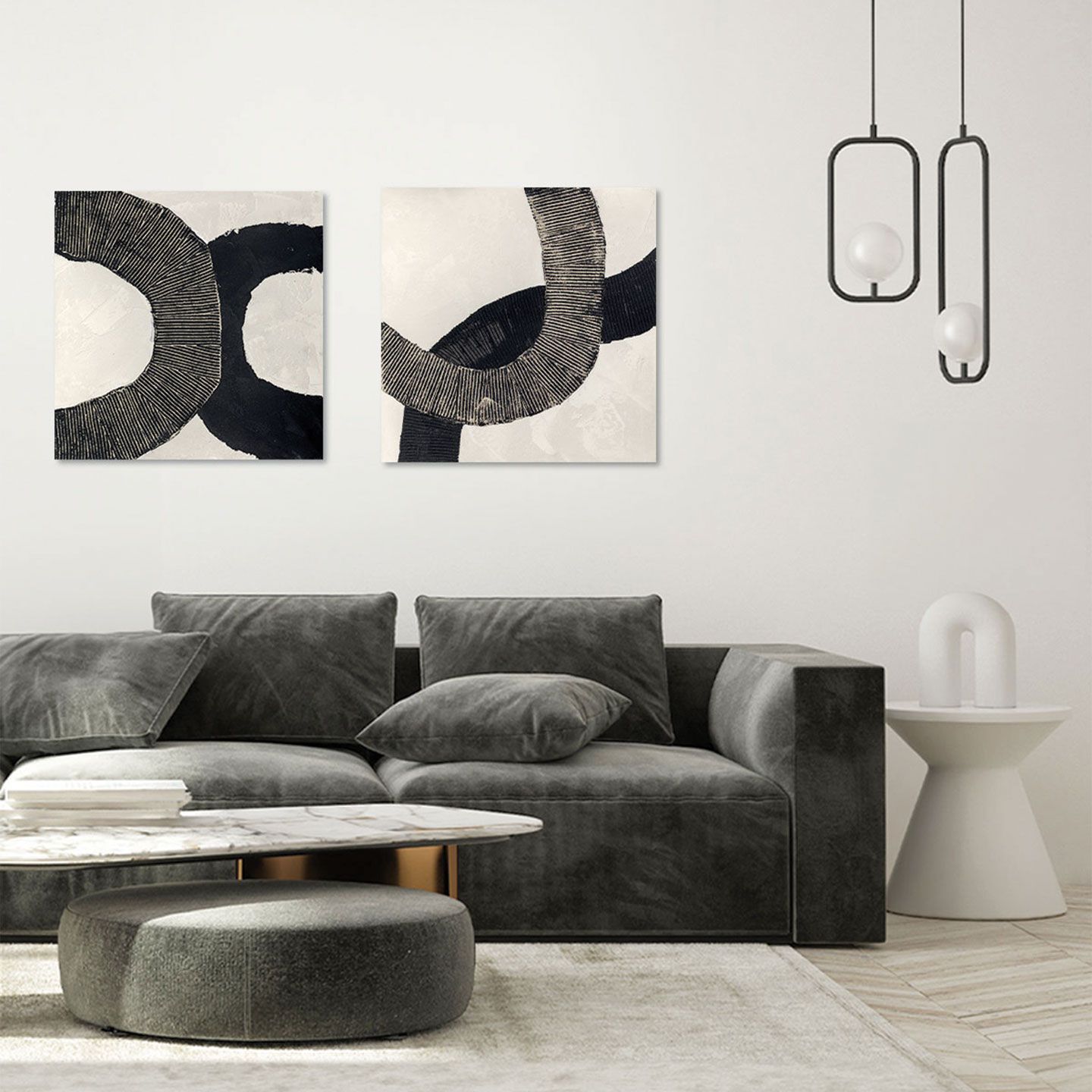 Холст рамки Agave BLACK LINES ARCH-00069493 - Вид №4