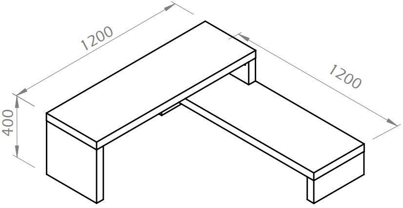TemaHome Низкая тумба под телевизор sun-id-1498250 - Вид №9