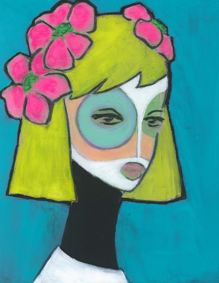 MOMENTI Авторский художественный принт Crazy home paintings Fr-009 - Вид №1