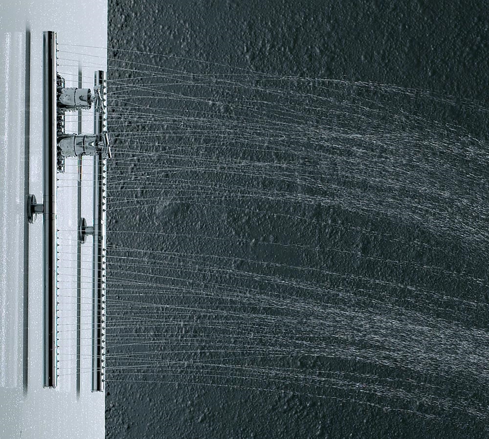 I00502 Потолочный & настенный душ Body Bar Spray - Wall BOSSINI  - Вид №1