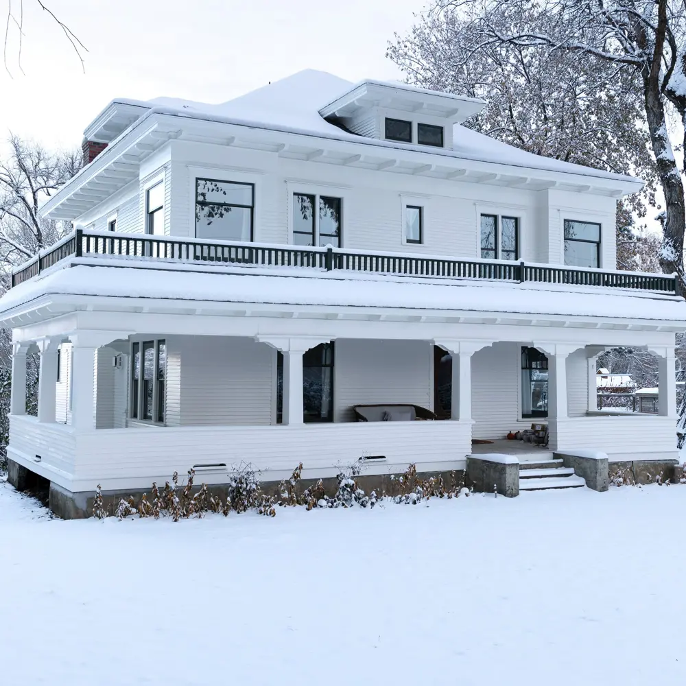 LUXENS Фасадная краска для наружных и внутренних работ, матовая белая 2.7 л 17120308 STLM-0007535 - Вид №4