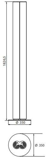 Caleido Вертикальный алюминиевый радиатор Design sun-id-1473124 - Вид №3