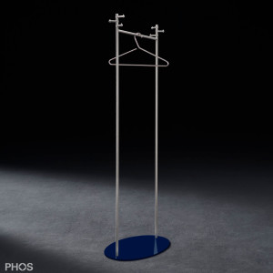 GST1-BPB Вешалка для одежды Twin с овальным основанием, цвет основания: синий PHOS