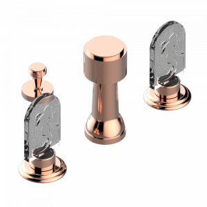 A2F-207KA Смеситель для биде KOHLER с вакуумным прерывателем Thg-paris Naïade Розовое золото