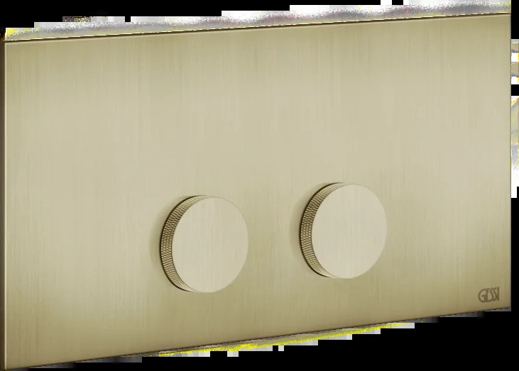 Запорная пластина 54633 727 Gessi Anello ЛАТУНЬ МАТОВАЯ PVD