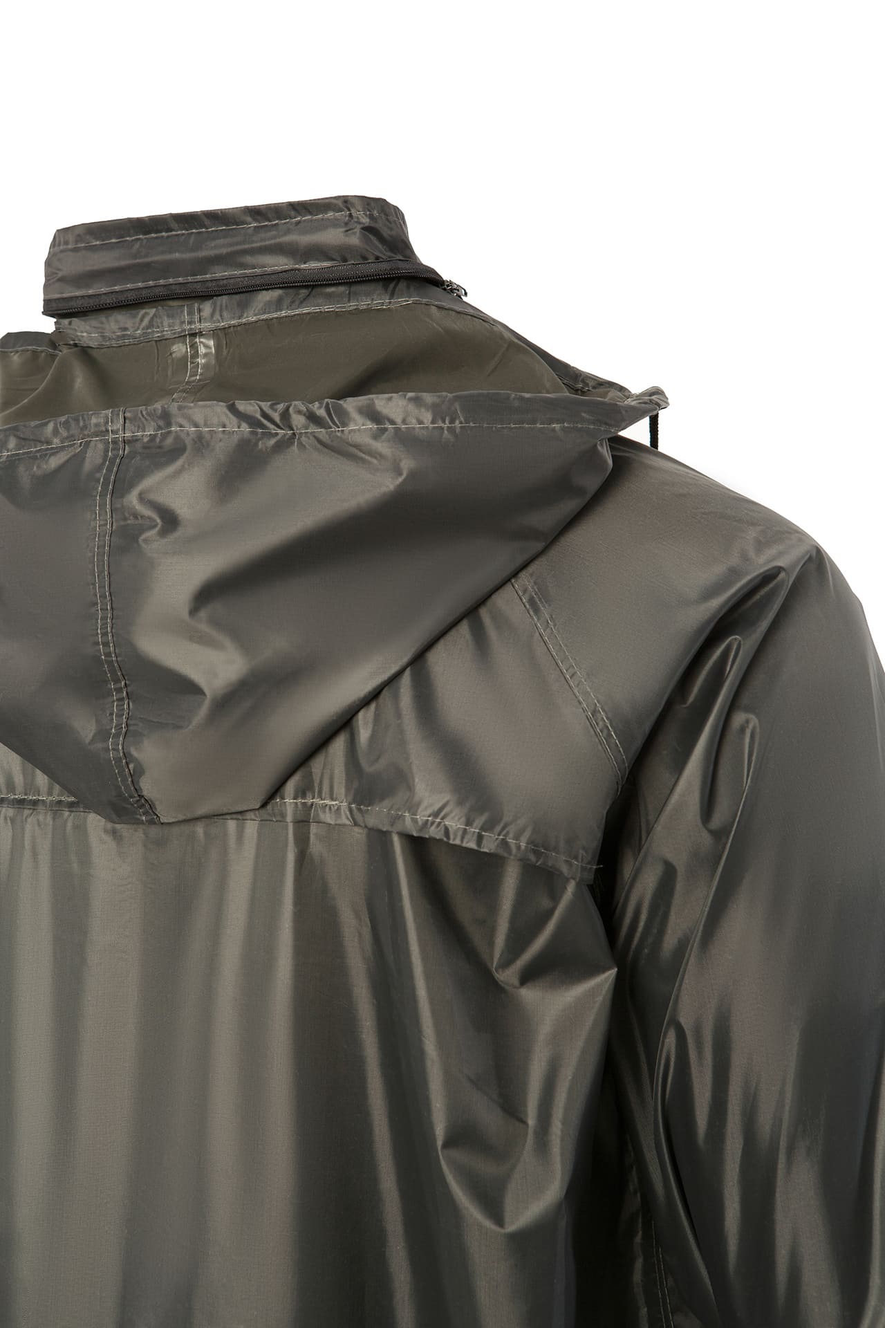 4957145 Плащ "Альбатрос ЛАЙТ" влагозащитный серый  Непромокаемая спецодежда  размер L  - Вид №2